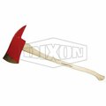 Dixon Fire Axe, #6 Pick Head, 36 in L Hickory Wood Handle PHFA6